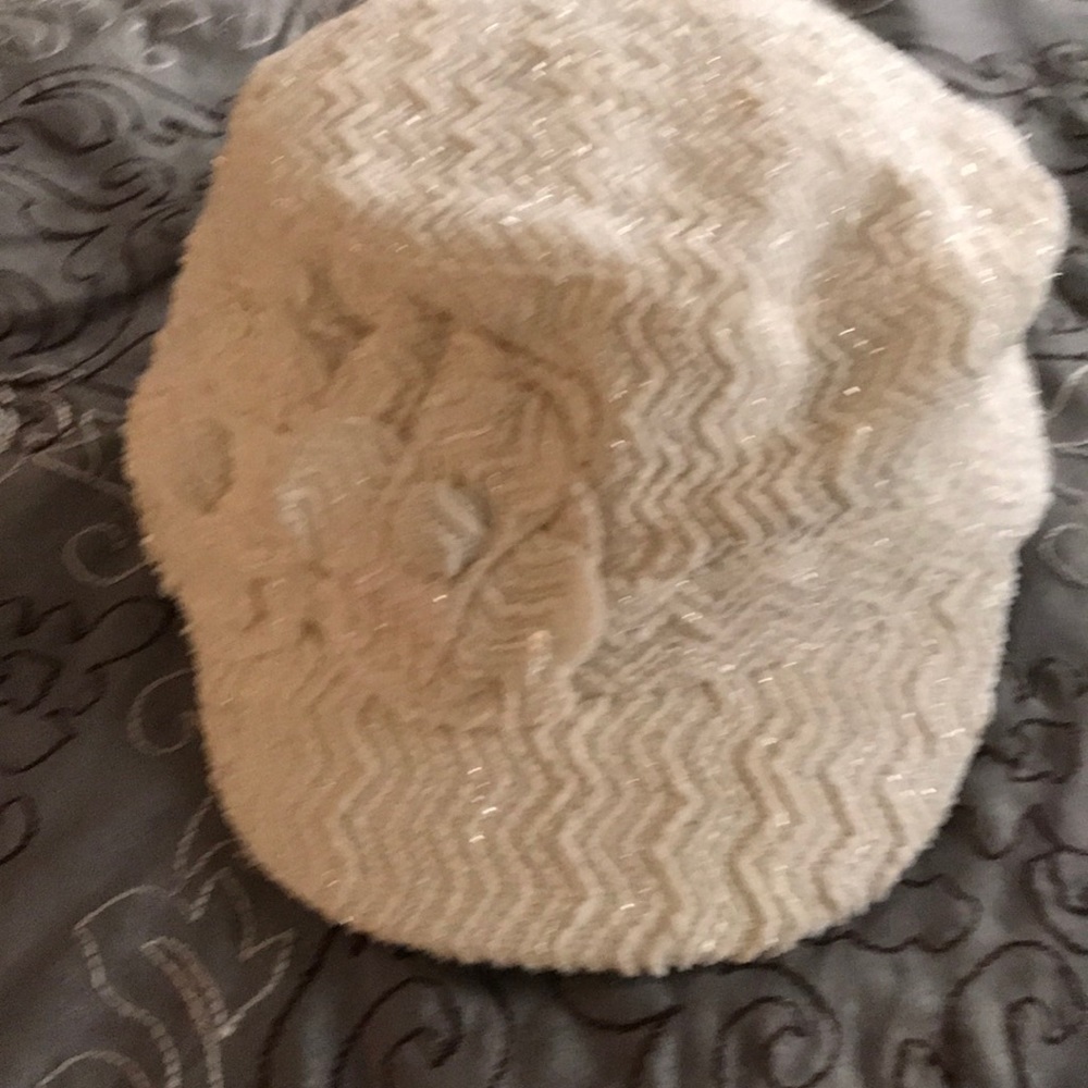 Winter White Cabbie Hat